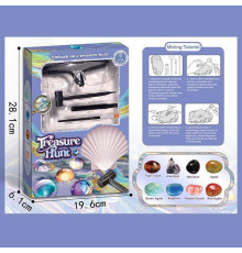 Розкопки KL 04 (48) гіпсовий блок, інструменти, окуляри, в коробці