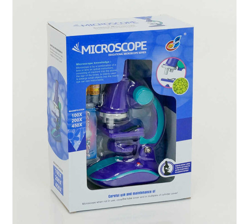 Мікроскоп С 2127 (60/2) розмір: 10х8х24 см, в коробці