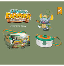 Набір дослідів JLX 6603-1 (96/2) бокс, збільшувальне скло, ремінець, в коробці