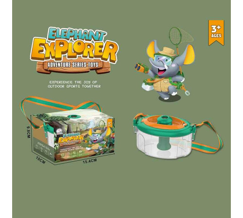 Набір дослідів JLX 6603-1 (96/2) бокс, збільшувальне скло, ремінець, в коробці