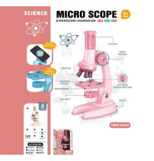 Мікроскоп 2501 A (72) 3 кольори, в коробці, ВИДАЄТЬСЯ ТІЛЬКИ МІКС ВИДІВ