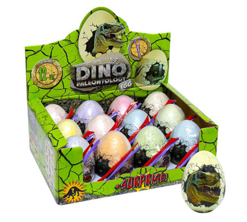 гр Розкопки "Dino Paleontology. EGG" DP-02-01 (12) "Danko toys", ЦІНА ЗА 1 ШТУКУ ВИДАЄТЬСЯ МІКС ВИДІВ гр Розкопки "Dino Paleontology. EGG" DP-02-01 (12) "Danko toys", ЦІНА ЗА 1 ШТУКУ ВИДАЄТЬСЯ МІКС ВИДІВ
