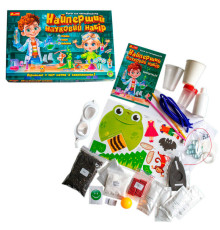 гр Найперший науковий набір 10138045У (6) "Ранок", 9 експериментів, в коробці