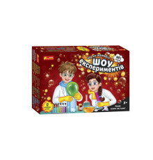 гр Набір для експериментів 12114151У "Шоу експериментів" 0390У (6) "Ранок"