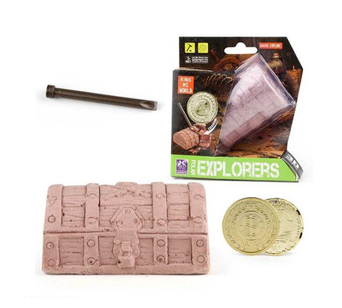 Розкопки 208-1 (216/2) 2 монетки, долото, в коробці