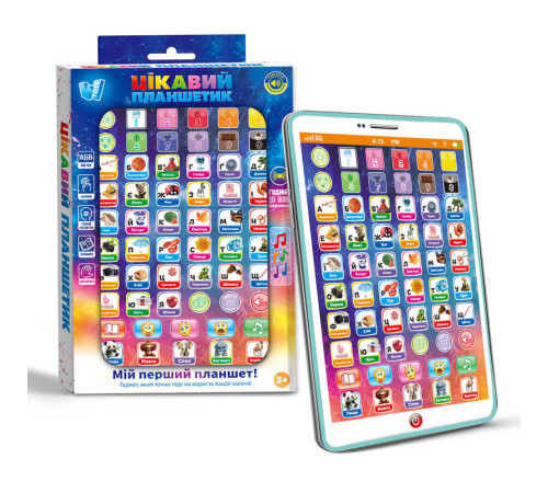 Цікавий планшетик 94568 (144/2) "WToys", ОЗВУЧУВАННЯ УКРАЇНСЬКОЮ МОВОЮ, казки, пісні, абетка, цифри, екзамен, скоромовки, загадки, музика, кольори, тваринки, в коробці – в наличии! Купите сейчас у KAZKOVA Цікавий планшетик 94568 (144/2) "WToys", ОЗВУЧУВАННЯ УКРАЇНСЬКОЮ МОВОЮ, казки, пісні, абетка, цифри, екзамен, скоромовки, загадки, музика, кольори, тваринки, в коробці – в наличии! Купите сейчас у KAZKOVA