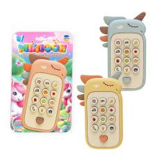 Телефон 90313 (96) "WToys", 3 види, ОЗВУЧУВАННЯ УКРАЇНСЬКОЮ МОВОЮ, пісні, цифри, фрази, скоромовки, загадки, казки, на листі, ВИДАЄТЬСЯ МІКС