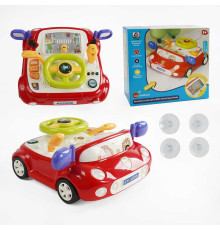 Автотренажер CY 8099 B (18/2) звук, підсвічування, коробка перемикання передач, поворотники, мелодії, в коробці