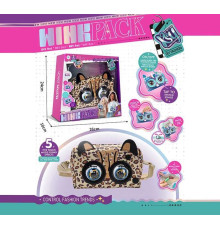 Інтерактивна сумочка KSY 958 (48/2) кліпає, звуки, музика, реагує на дотик, у коробці