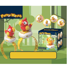 Інтерактивний браслет 2024-1/2/3 (96) “повторюшка”, звуки тварин, мелодії, свисток, рухається, мотузочка на шию, знімний браслет, в коробці