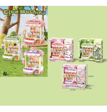 Ігровий автомат 666-6 ABC (6) 3 види, світло, мелодія, режим без звуку, на батарейках/від мережі, м’які іграшки, монетки, в коробці, ВИДАЄТЬСЯ ТІЛЬКИ МІКС ВИДІВ