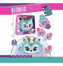 Інтерактивна сумочка KSY 958-1 (48/2) кліпає, звуки, музика, реагує на дотик, у коробці