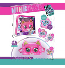 Інтерактивна сумочка KSY 958-4 (48/2) кліпає, звуки, музика, реагує на дотик, у коробці