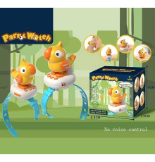 Інтерактивний браслет 2024-2 (96) “повторюшка”, звуки тварин, мелодії, свисток, рухається, мотузочка на шию, знімний браслет, в коробці