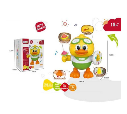 Каченя музичне 368-119 A (60) в коробці – в наличии! Купите сейчас у KAZKOVA