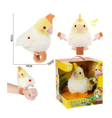 Інтерактивний браслет 933-144 E (24) ) “Папуга”, “повторюшка” звук, в коробці