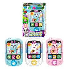 Телефон 84731 (120) "WToys", 3 кольори, ОЗВУЧ. УКР. МОВОЮ, казки, скоромовки, пісні, підсвічування, запис голосу, в коробці, ВИДАЄТЬСЯ ТІЛЬКИ МІКС ВИДІВ