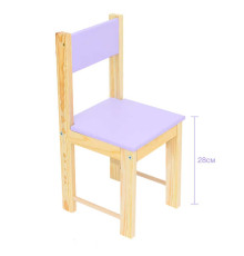 гр Стільчик №28 фіолетовий, дитячий (1) 20424 "Ігруша"