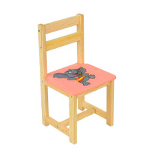 гр Стілець "Слоник" 4032 (1) колір рожевий, "Мася"