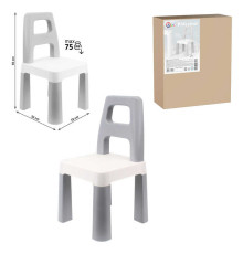 гр Дитячий стілець 0198 (1) Сірий "Technok Toys", 32х32х55 см, у коробці