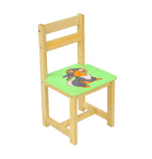 гр Стілець "Зайчик" 4011 (1) колір салатовий, "Мася"