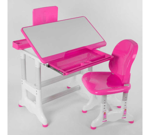 Парта зі стільчиком J 55701 (1) регульована висота і кут нахилу стільниці