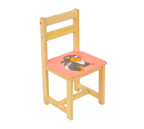 гр Стілець "Зайчик" 4031 (1) колір рожевий, "Мася" – в наличии! Купите сейчас у KAZKOVA