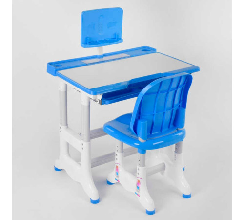 Парта зі стільчиком J 62505 (1) регулюється висота і кут нахилу стільниці