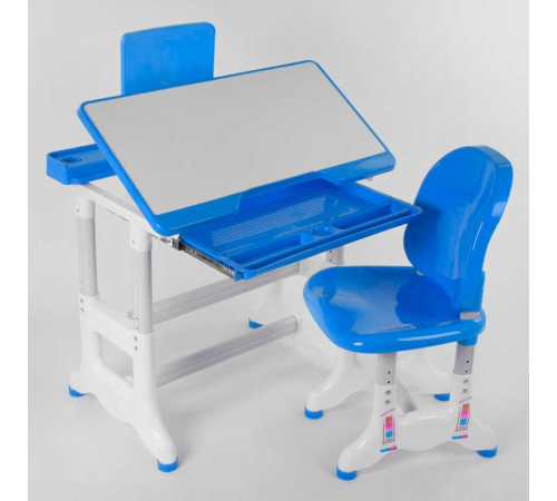 Парта зі стільчиком J 62505 (1) регулюється висота і кут нахилу стільниці