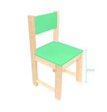 гр Стільчик №25 колір салатовий (1) 13868 "Ігруша"