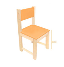 гр Стільчик №32 колір помаранчевий 25114 (1) "Ігруша"