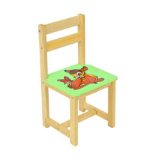 гр Стілець "Оленя Бембі" 4013 (1) колір салатовий, "Мася"