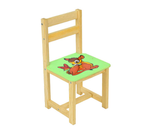 гр Стілець "Оленя Бембі" 4013 (1) колір салатовий, "Мася" – в наличии! Купите сейчас у KAZKOVA