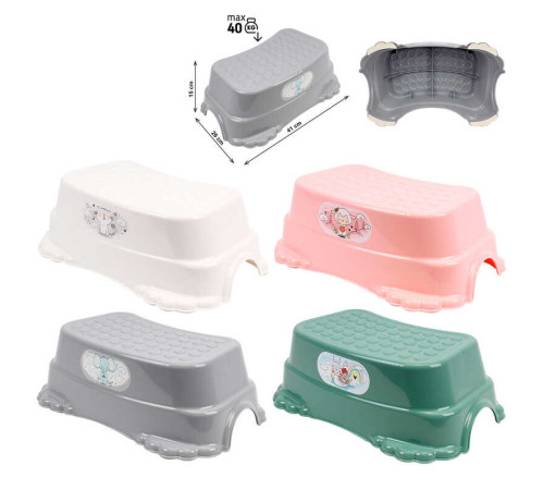 гр Підставка-сходинка 1287 (8) "Technok Toys", 40.7 х 26.5 х 14.9 см, прогумовані вставки