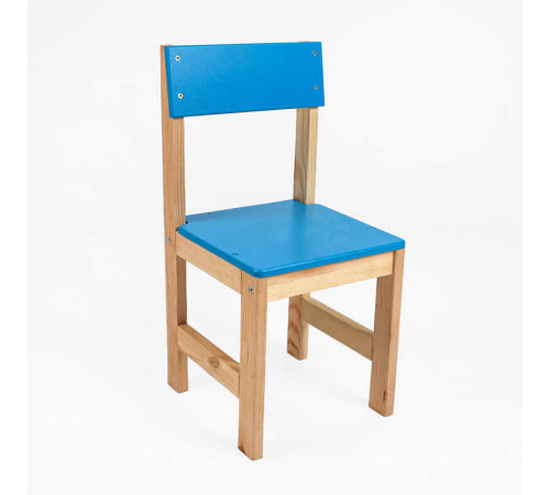 гр Стільчик дитячий С-87161 (1) колір - блакитний, висота від підлоги до сидіння 28 см – в наличии! Купите сейчас у KAZKOVA