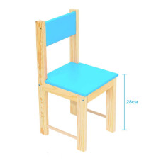 гр Стільчик №28 блакитний, дитячий (1) 19692 "Ігруша"