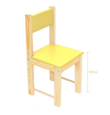 гр Стільчик №28 жовтий, дитячий (1) 22659 "Ігруша"