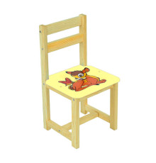 гр Стілець "Оленя Бембі" 4043 (1) колір жовтий, "Мася"