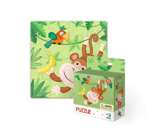 гр Пазли "Мавпочка" 300164 (40) "Dodo", 16 елементів, в коробці – в наличии! Купите сейчас у KAZKOVA