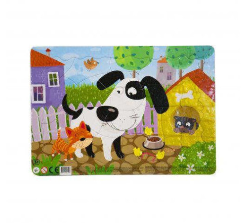 гр Пазли з рамкою "Песик" R 300182 (24) "Dodo" – в наличии! Купите сейчас у KAZKOVA