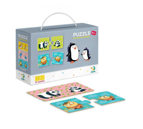 гр Пазл "Мама та малюк" 300150 (12) "Dodo" – в наличии! Купите сейчас у KAZKOVA