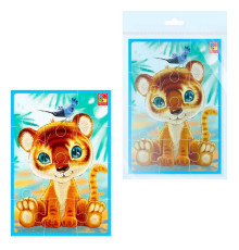 гр Пазли м'які А5 "Малюк зможе. Тигреня" VT1103-93 (50) "Vladi Toys", в пакеті