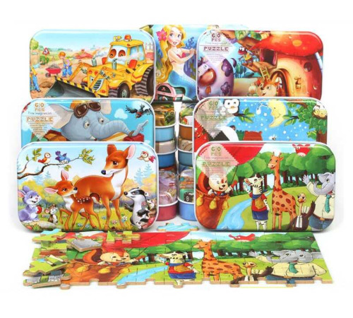 Пазли C 73266 (180) 60 елементів, у боксі, ВИДАЄТЬСЯ ТІЛЬКИ МІКС ВИДІВ – в наличии! Купите сейчас у KAZKOVA