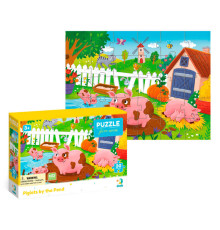 гр Пазл "Поросята біля ставка" 300682 (96) "DoDo", 30 елементів, в коробці