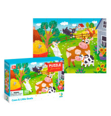гр Пазл "Корови й козенята" 300683 (96) "DoDo", 30 елементів, в коробці