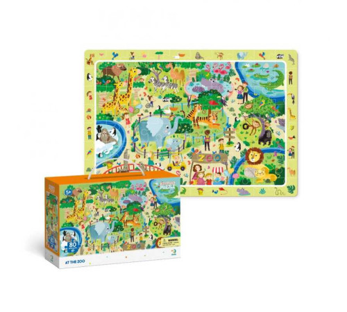 гр Пазли обсерваційні "Зоопарк" 300259 (18) "Dodo" 80 пазлів гр Пазли обсерваційні "Зоопарк" 300259 (18) "Dodo" 80 пазлів