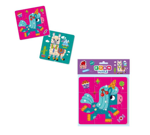 гр М'які пазли "Єдиноріг" RK6580-02 (24) "Vladi Toys", 2 малюнки, 25 елементів – в наличии! Купите сейчас у KAZKOVA