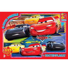 гр Пазли 117 ел. "G-Toys" "Тачки" Z 10198 (62) + постер