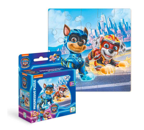 гр Пазли "Paw Patrol.Гонщик і Маршал" 200469 (40) "Dodo", 20 елементів гр Пазли "Paw Patrol.Гонщик і Маршал" 200469 (40) "Dodo", 20 елементів