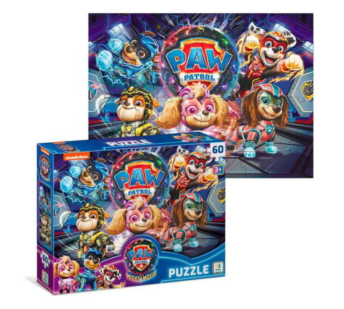 гр Пазл на 60 ел. "Paw Patrol. Операція: вибух метеорита" 200532 (96) "DoDo"